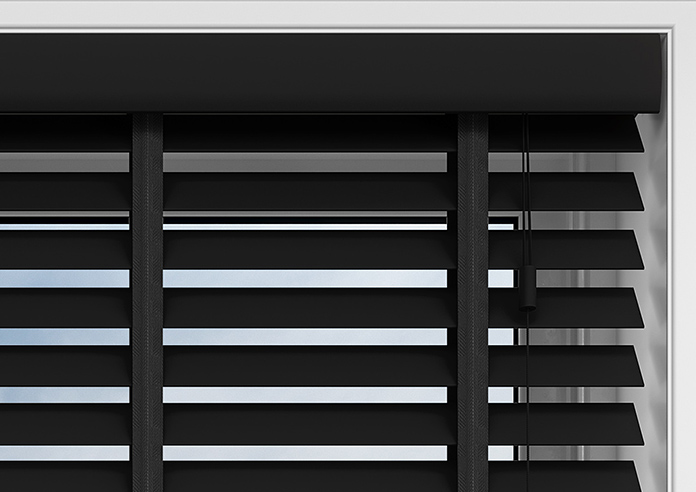 Ecowood Deluxe, True Black Satin - Venetian Blind - Image 9